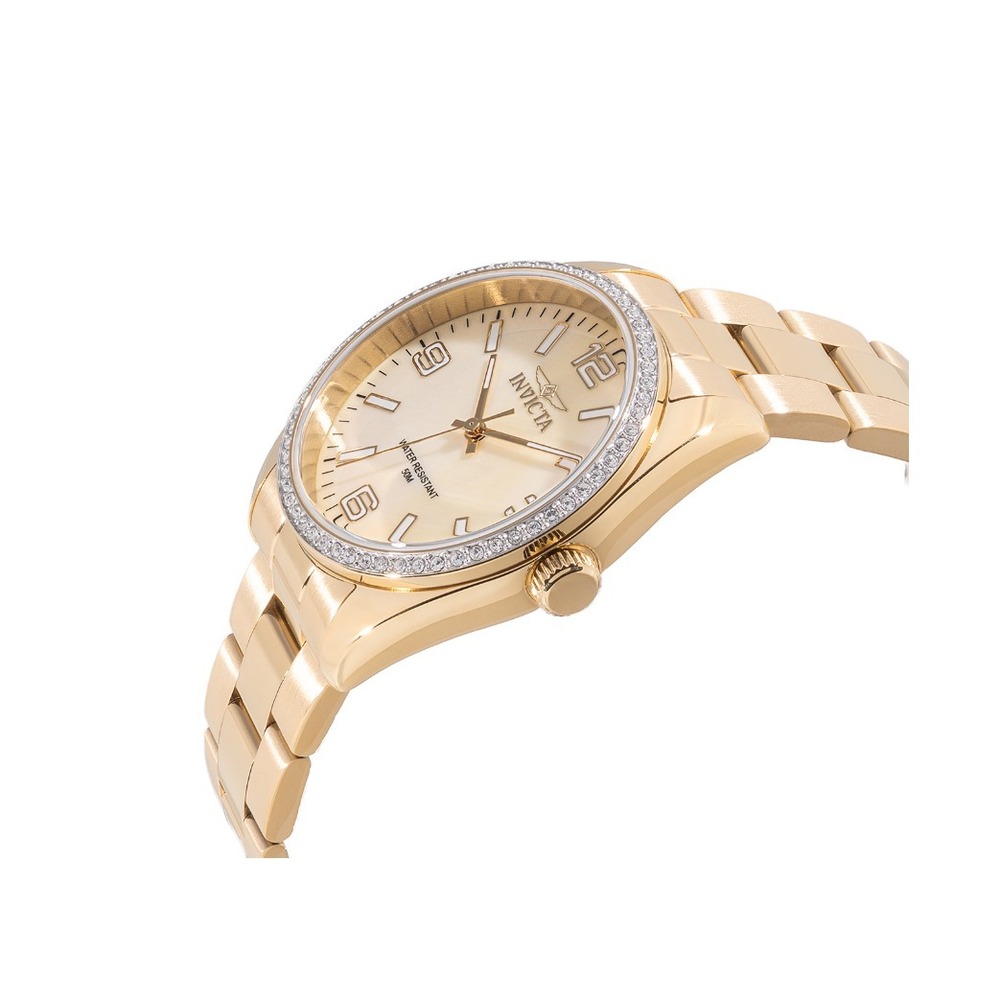Invicta Specialty Gold MOP Dial Watch 38mm - Picture 3 of 17